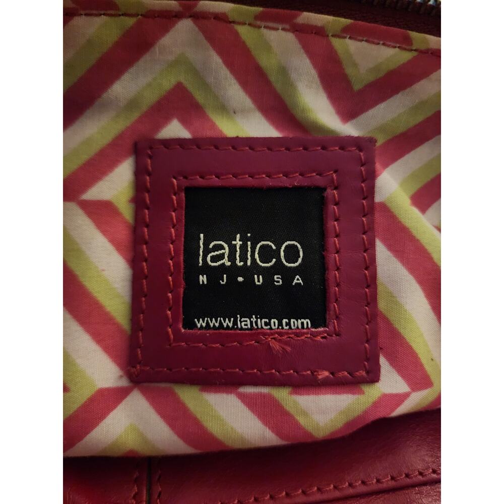 Latico Leather Louise Pebble Handbag in pink - Picture 7 of 11
